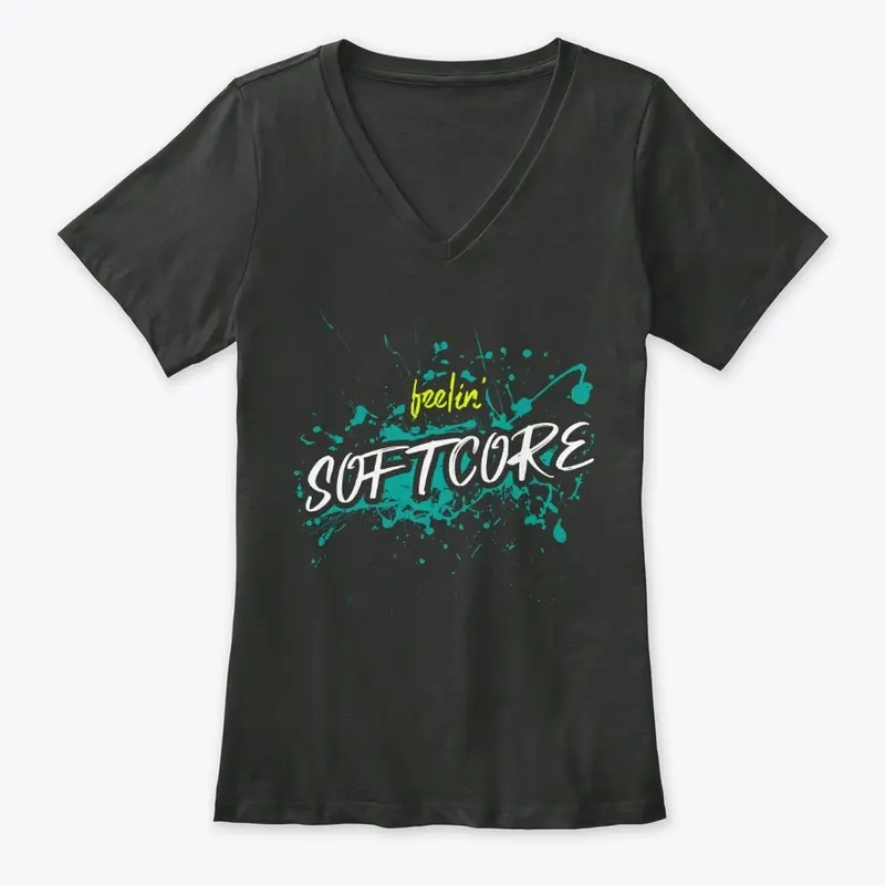 Feelin' Softcore V-Neck Tee