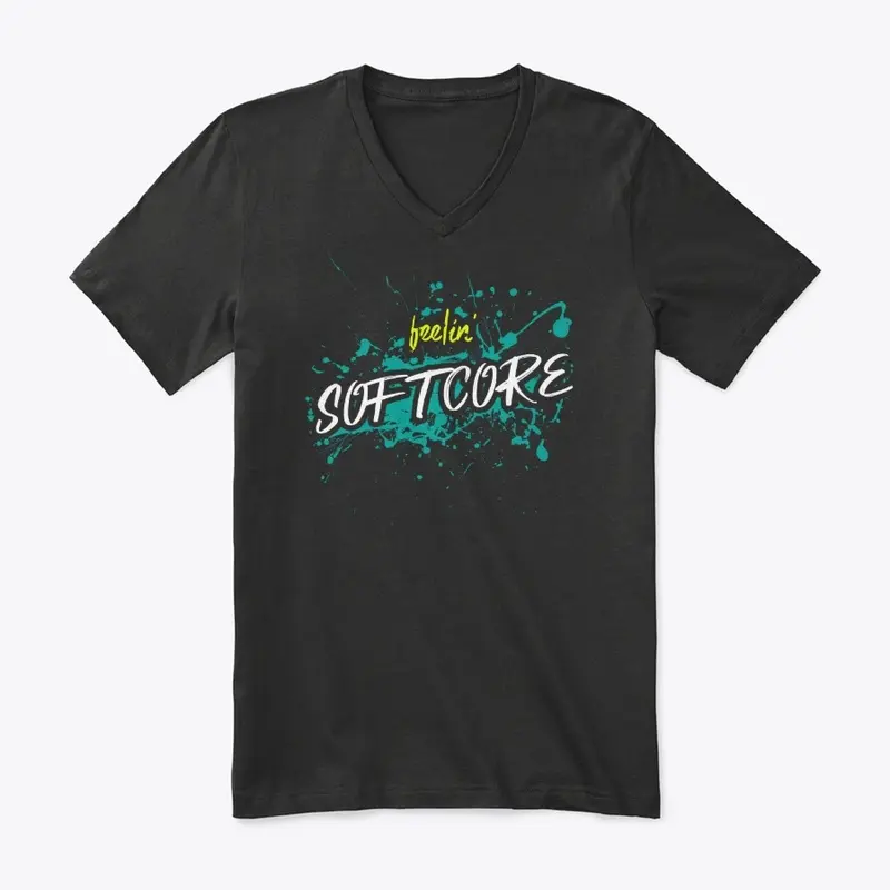 Feelin' Softcore V-Neck Tee